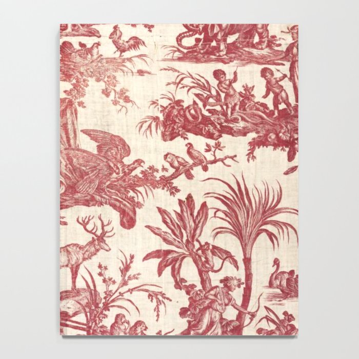 Antique 19th Century Exotic Animals French Tapestry Notebook Gallery Image 4