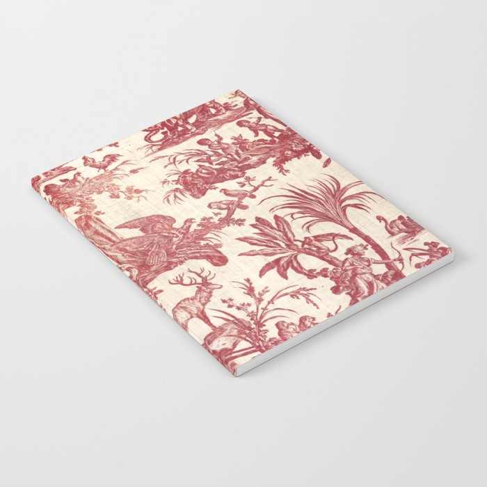Antique 19th Century Exotic Animals French Tapestry Notebook Gallery Image 1