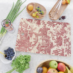 Antique 19th Century Exotic Animals French Tapestry Cutting Board Gallery Image 2