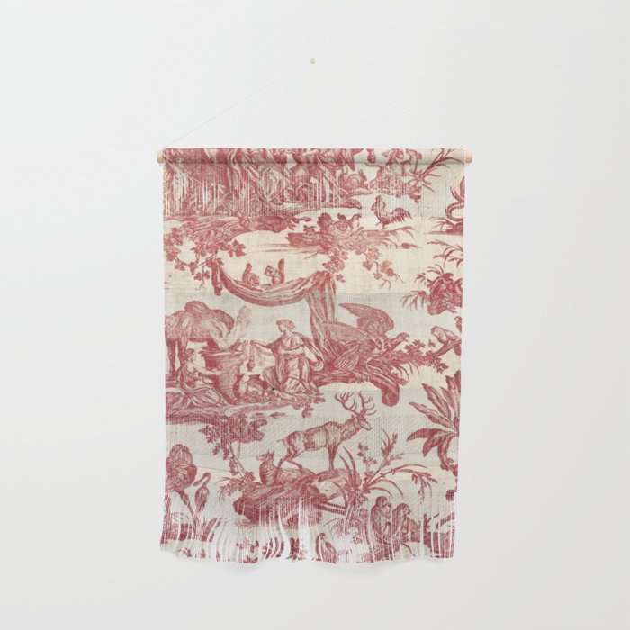 Antique 19th Century Exotic Animals French Tapestry Wall Hanging Gallery Image 1
