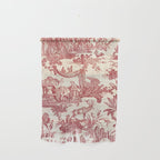Antique 19th Century Exotic Animals French Tapestry Wall Hanging Gallery Image 1