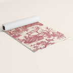 Antique 19th Century Exotic Animals French Tapestry Yoga Mat Gallery Image 2