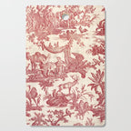 Antique 19th Century Exotic Animals French Tapestry Cutting Board Gallery Image 1