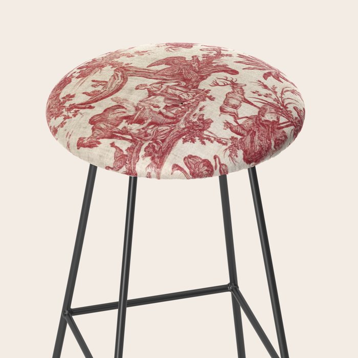 Antique 19th Century Exotic Animals French Tapestry Stool Gallery Image 2