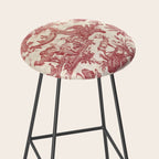 Antique 19th Century Exotic Animals French Tapestry Stool Gallery Image 2