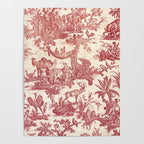 Antique 19th Century Exotic Animals French Tapestry Poster Gallery Image 4