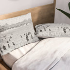 1895 Narragansett Pier and Beach, Narragansett, Rhode Island Pillow Sham Gallery Image 2