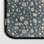 Ditsy Block Print Trailing Floral - Midnight Laptop Sleeve Gallery Image 3