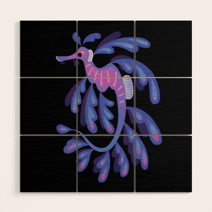 Sea dragons Wood Wall Art Gallery Image 1