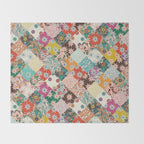 sarilmak patchwork Throw Blanket Gallery Image 2