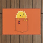 Pocketful of sunshine Outdoor Rug Gallery Image 1