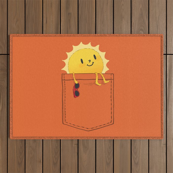 Pocketful of sunshine Outdoor Rug Gallery Image 1