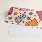 Cute Ghost Print Wrapping Paper Gallery Image 2