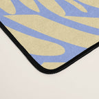 palms in yellow periwinkle Desk Mat Gallery Image 4