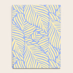 palms in yellow periwinkle Notebook Gallery Image 4