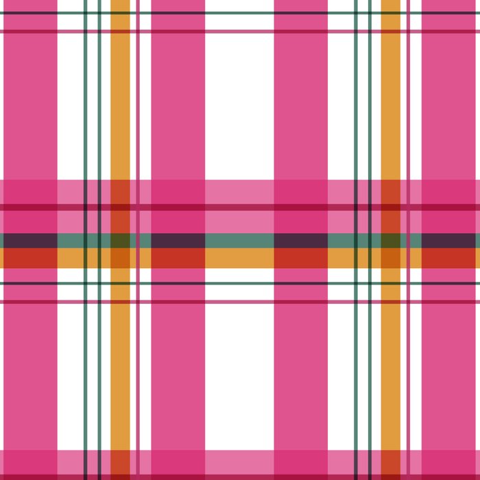 Cheerful Checkered Pattern Coffee Mug Gallery Image 2