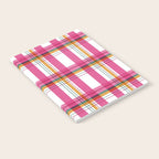 Cheerful Checkered Pattern Notebook Gallery Image 2