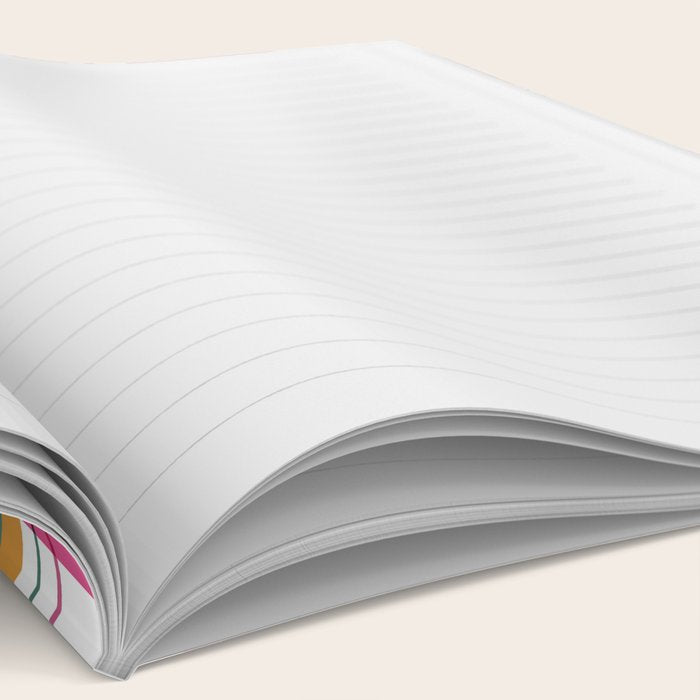 Cheerful Checkered Pattern Notebook Gallery Image 2