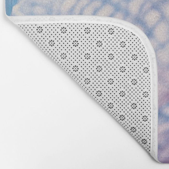 Abstract Orchid Flower Bath Mat Gallery Image 2