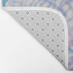 Abstract Orchid Flower Bath Mat Gallery Image 2