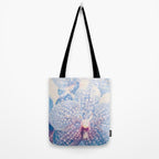 Abstract Orchid Flower Tote Bag Gallery Image 2