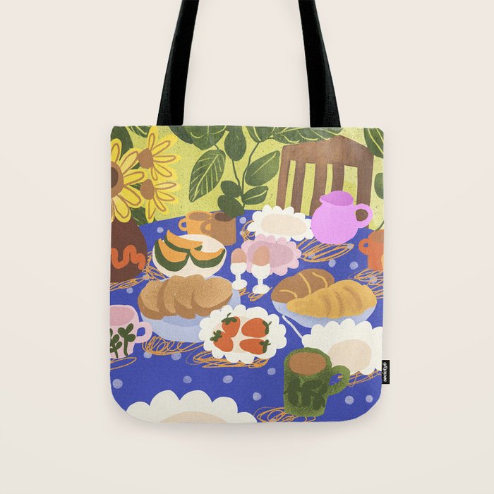 Summer Afternoon Tea Tote Bag Gallery Image 1