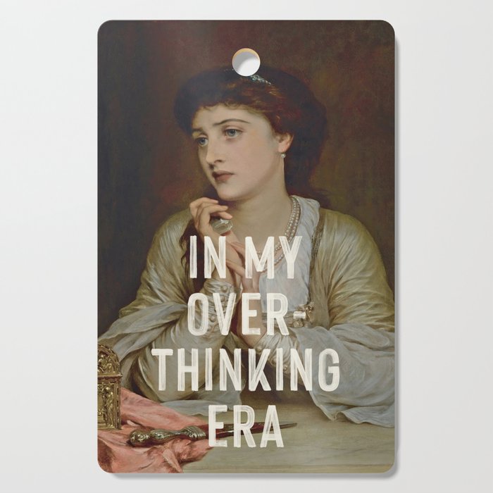 In My Overthinking Era Cutting Board Gallery Image 1