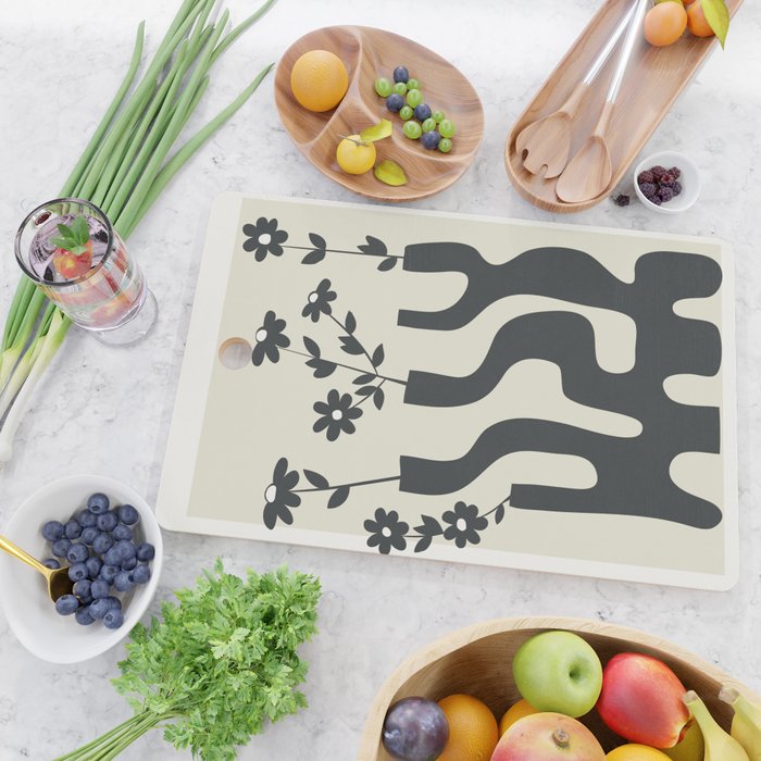 Simplicity in Bloom 1 Cutting Board Gallery Image 2