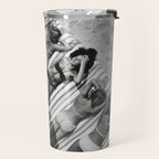 They laugh at me because I am different.  I laugh at them because they are all the same! Travel Mug Gallery Image 2