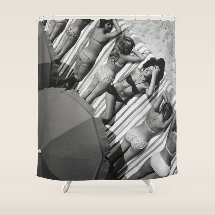 They laugh at me because I am different.  I laugh at them because they are all the same! Shower Curtain Gallery Image 1