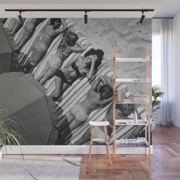 They laugh at me because I am different.  I laugh at them because they are all the same! Wall Mural Gallery Image 1