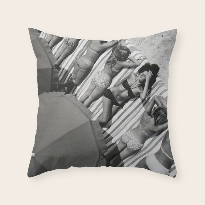 They laugh at me because I am different.  I laugh at them because they are all the same! Throw Pillow Gallery Image 6