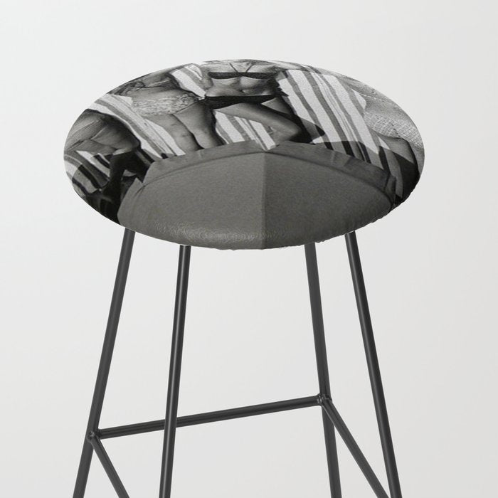 They laugh at me because I am different.  I laugh at them because they are all the same! Stool Gallery Image 2