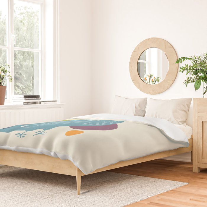 Quirky Atlantic Puffin Duvet Cover Gallery Image 2