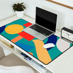 Abstract Shapes Modern Art 6 Desk Mat Gallery Image 2