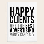 Happy Clients, Office Decor, Office Wall Art, Office Art, Office Gifts Poster Gallery Image 4
