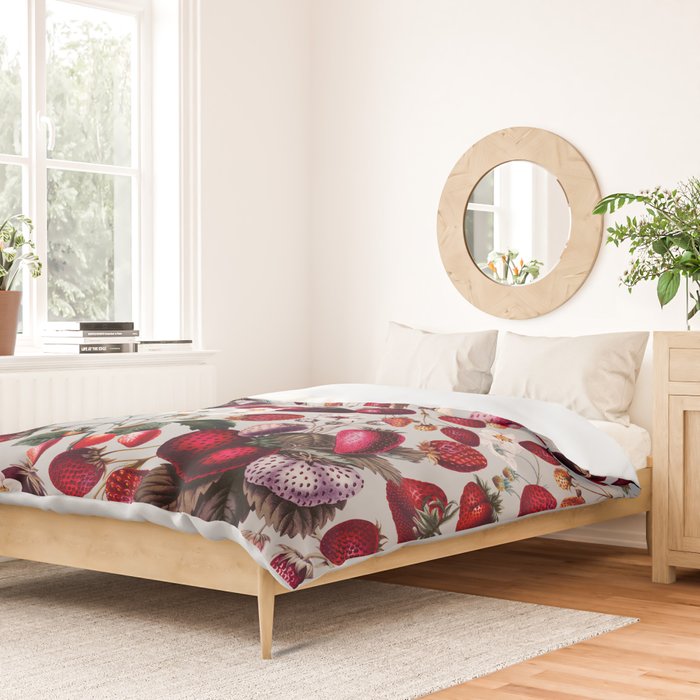 Strawberry Fields Forever Duvet Cover Gallery Image 2
