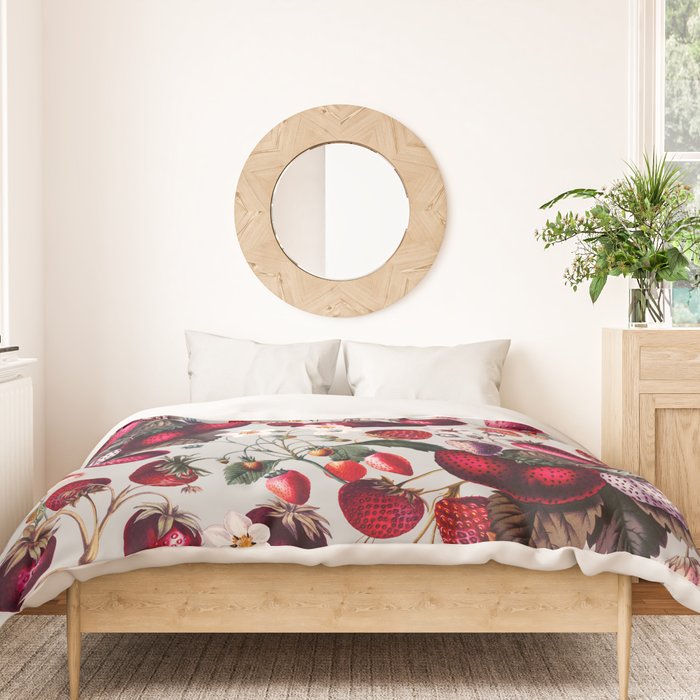 Strawberry Fields Forever Duvet Cover Gallery Image 3