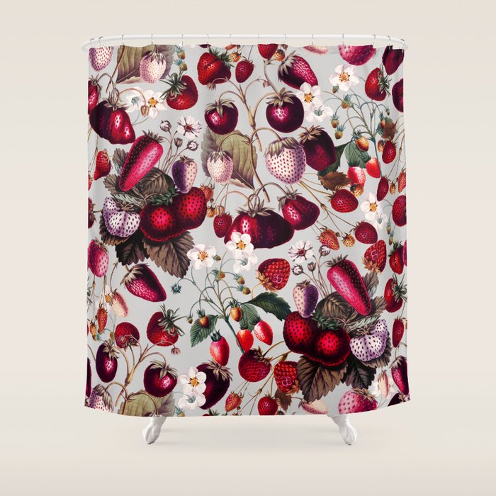 Strawberry Fields Forever Shower Curtain Gallery Image 1