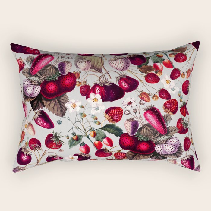 Strawberry Fields Forever Rectangular Pillow Gallery Image 2