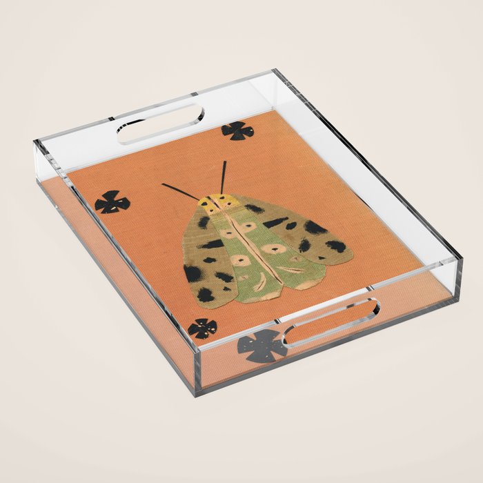 Moth I Acrylic Tray Gallery Image 1