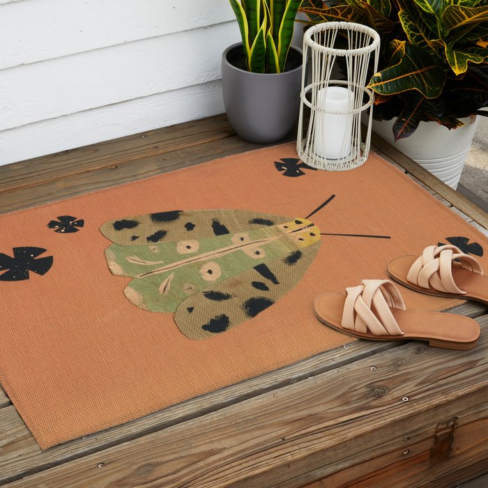Moth I Outdoor Rug Gallery Image 2