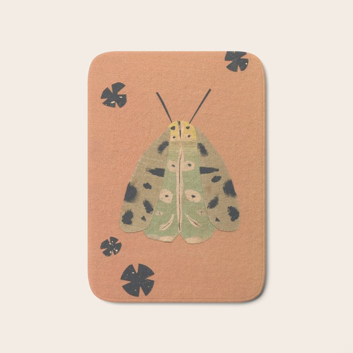 Moth I Bath Mat Gallery Image 1