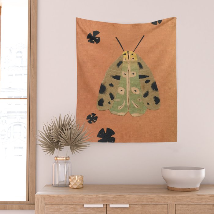 Moth I Wall Tapestry Gallery Image 2