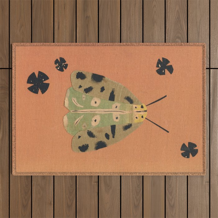 Moth I Outdoor Rug Gallery Image 1