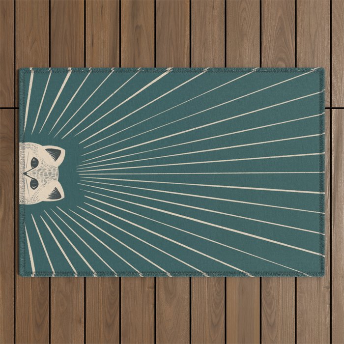 Good Morning son - Kitty Outdoor Rug Gallery Image 1