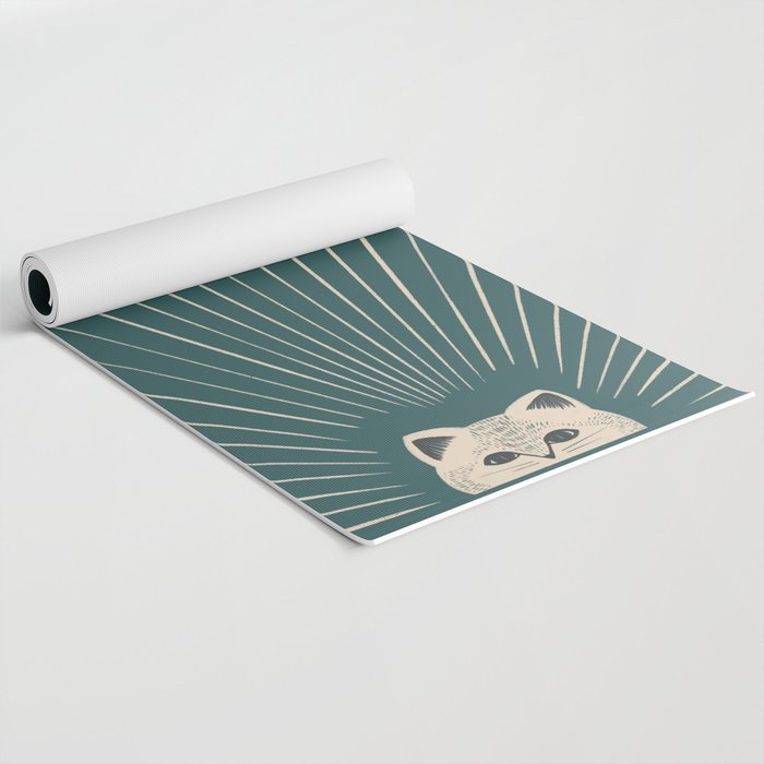 Good Morning son - Kitty Yoga Mat Gallery Image 2