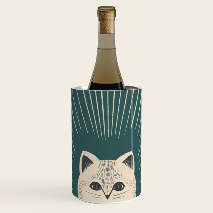 Good Morning son - Kitty Wine Chiller Gallery Image 1