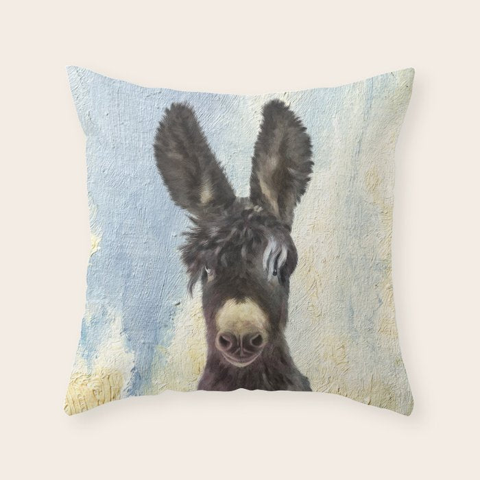 Donkey Throw Pillow Gallery Image 6