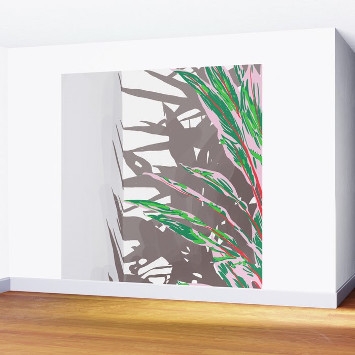Plant & Shadow Wall Mural Gallery Image 2